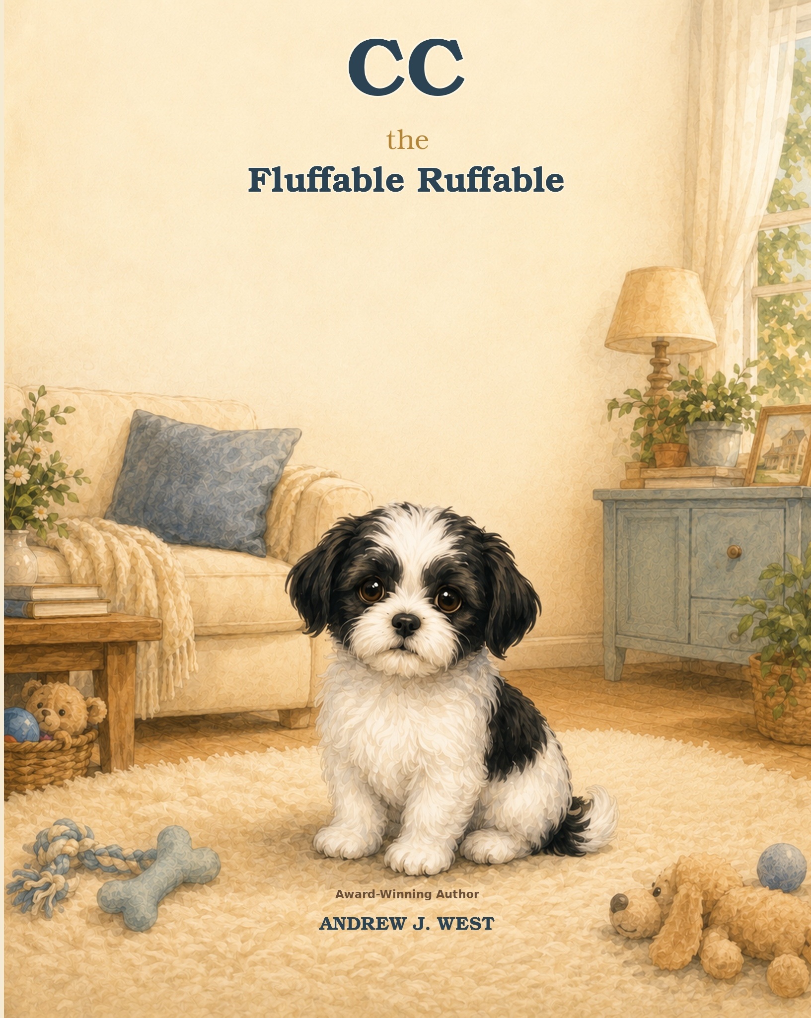 Cover of CC the Fluffable Ruffable by Andrew J. West