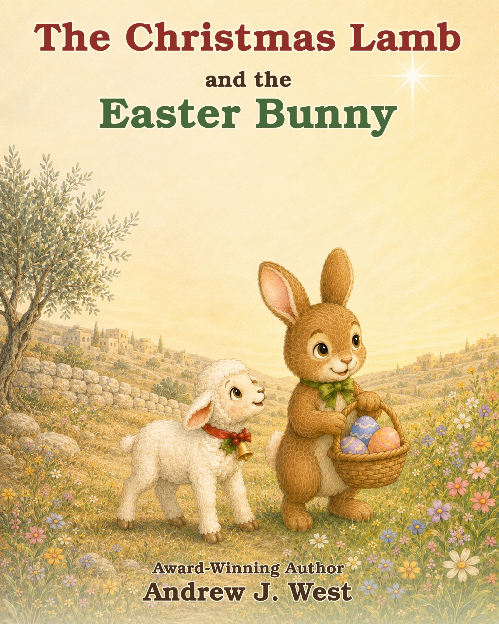 Cover of The Christmas Lamb and the Easter Bunny by Andrew J. West