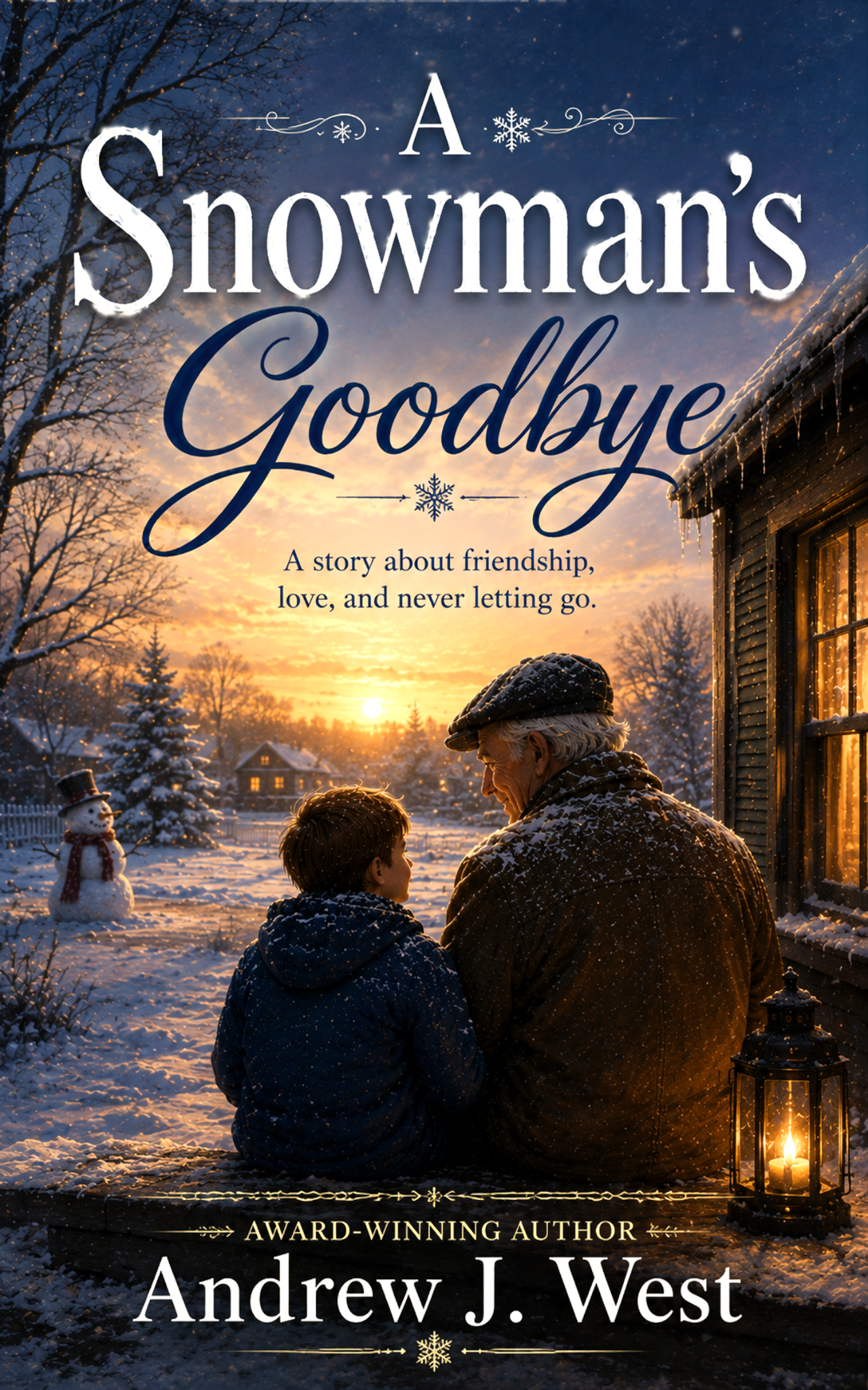 Cover of A Snowman’s Goodbye by Andrew J. West